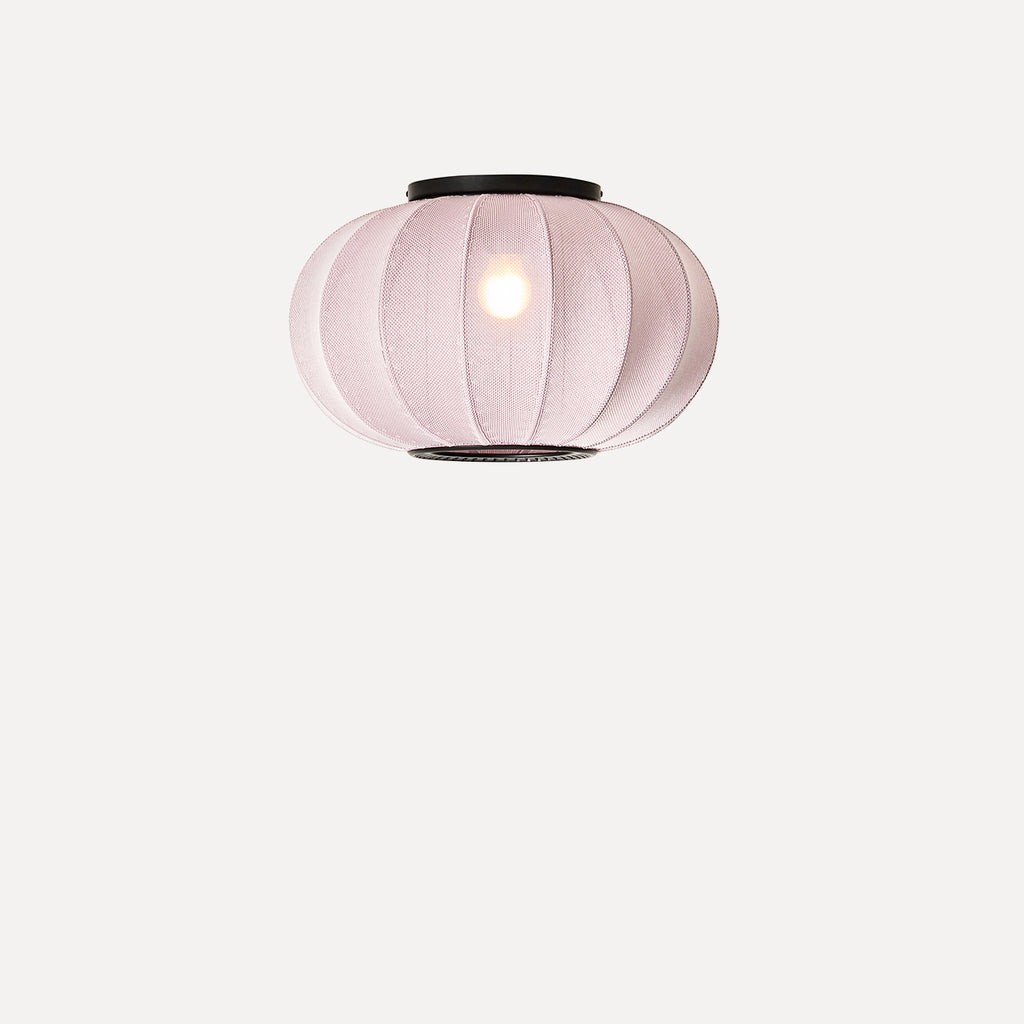 Knit-Wit 45 Oval Ceiling/Wall, Light Pink
