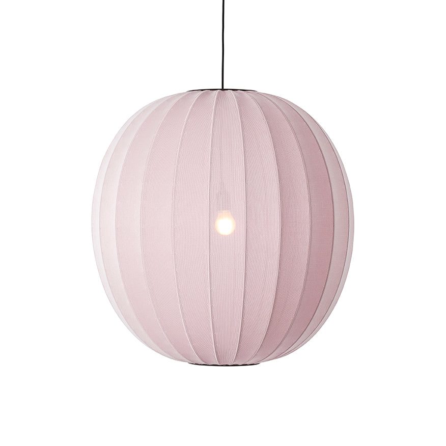 Knit-Wit 75 Round Pendant, Light Pink