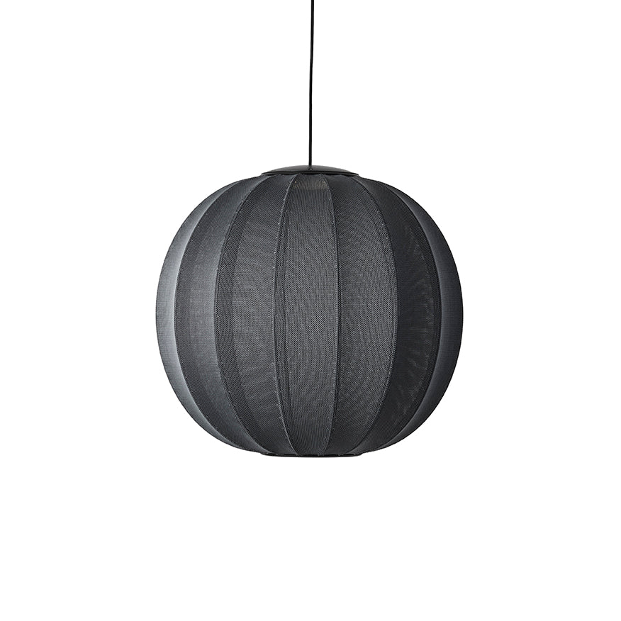 Knit-Wit 60 Round Pendant LED, Black