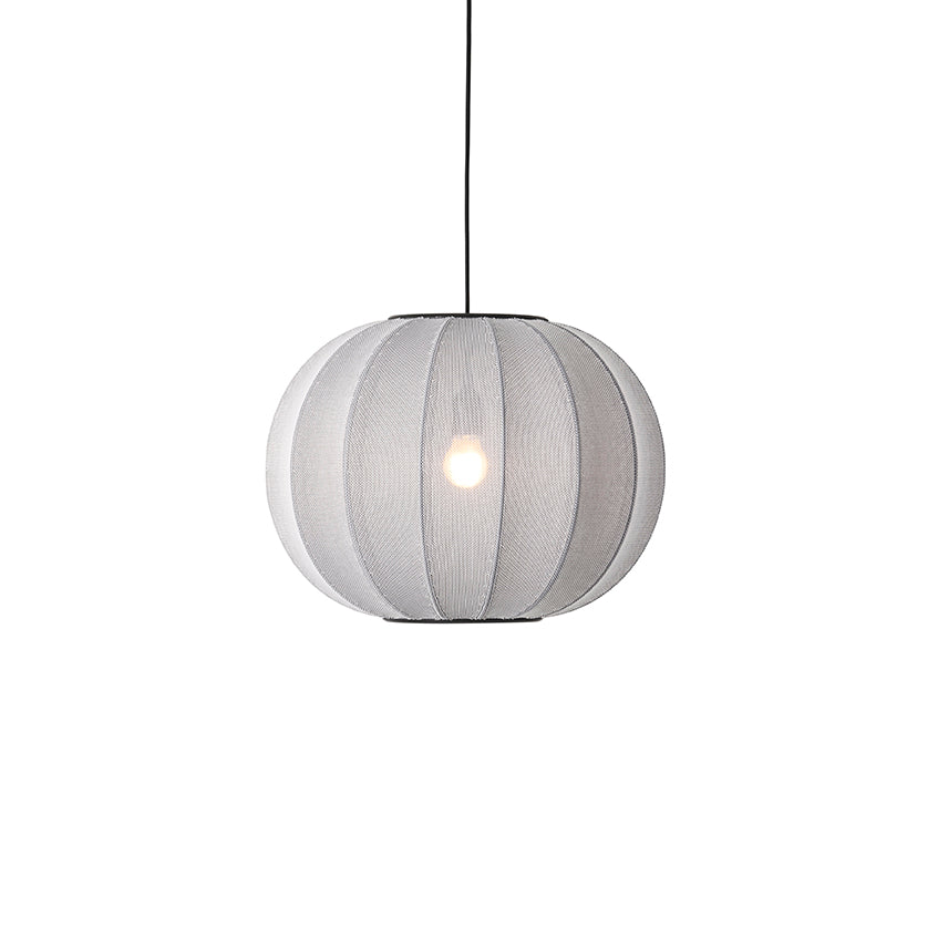 Knit-Wit 45 Round Pendant, Silver