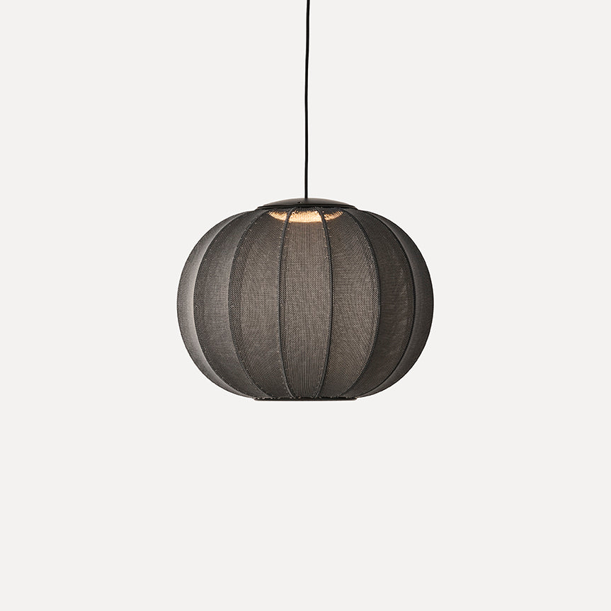 Knit-Wit 45 Round Pendant LED, Black