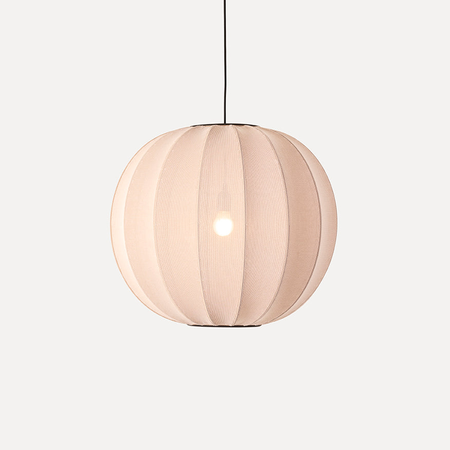 Knit-Wit 60 Round Pendant, Sand Stone