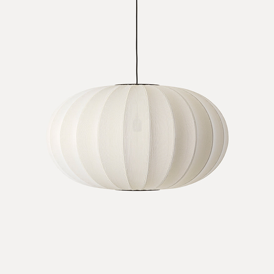 Knit-Wit 76 Oval Pendant, Pearl White