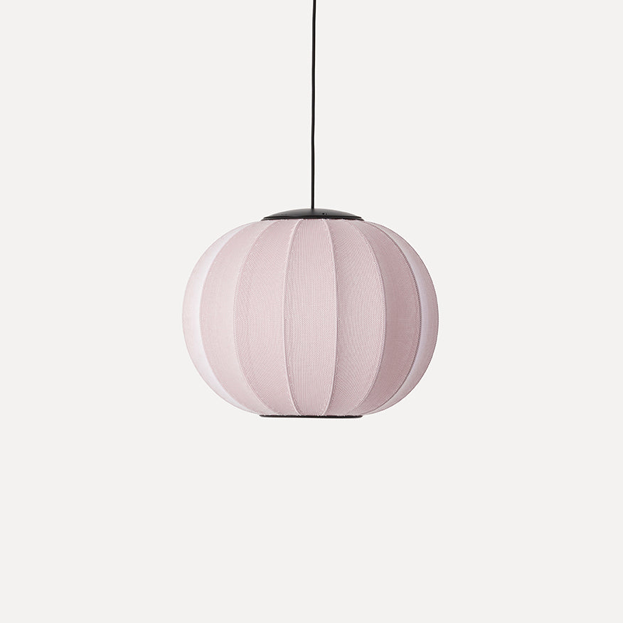 Knit-Wit 45 Round Pendant LED, Light Pink