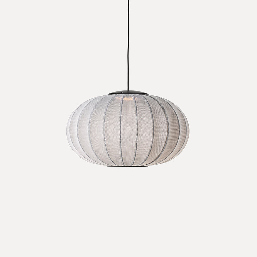 Knit-Wit 57 Oval Pendant LED, Silver