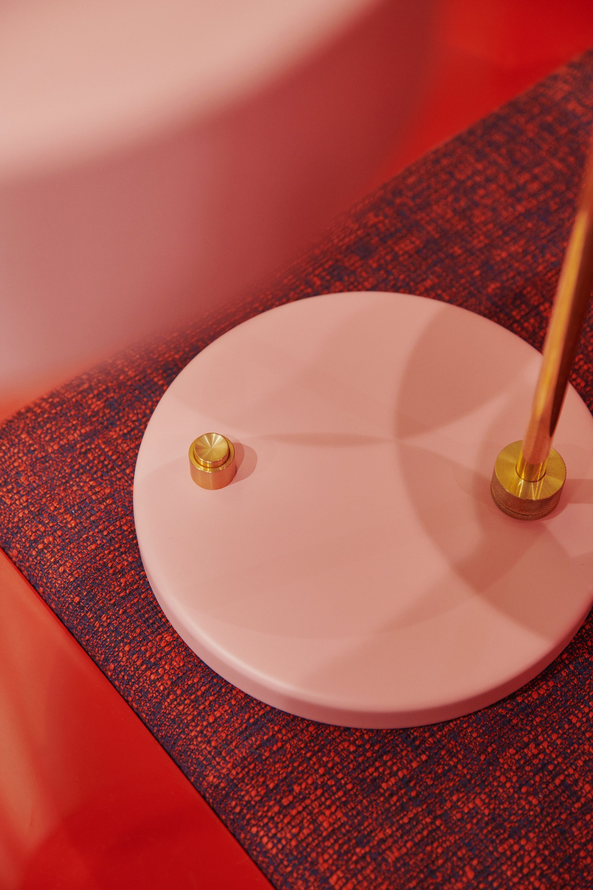 Petite Machine Table Lamp, Light Pink