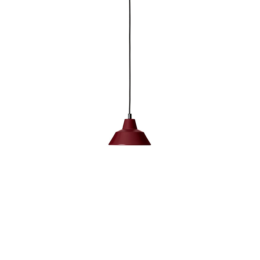 Workshop Lamp W1, Wine Red