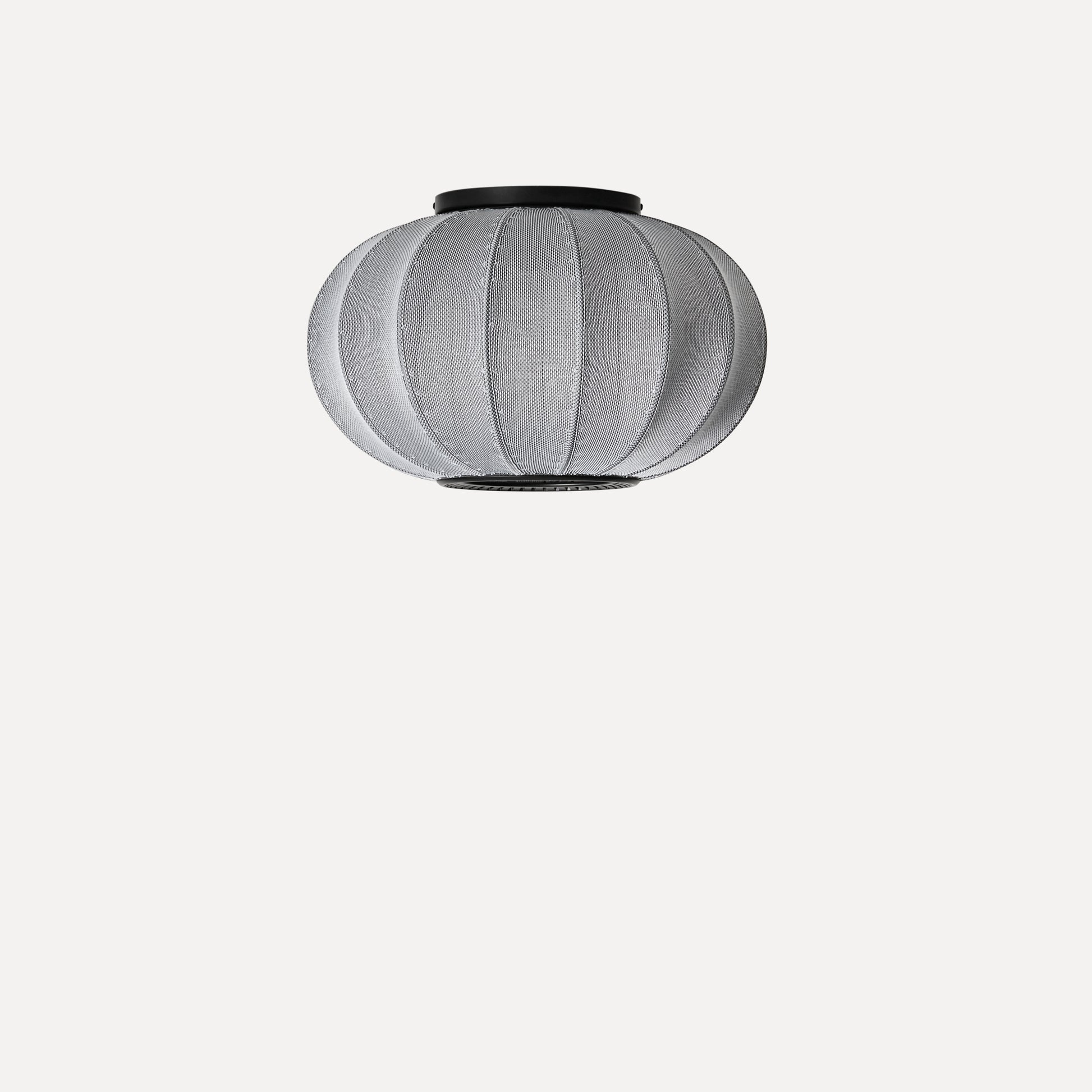 Knit-Wit 45 Oval Ceiling/Wall, Silver