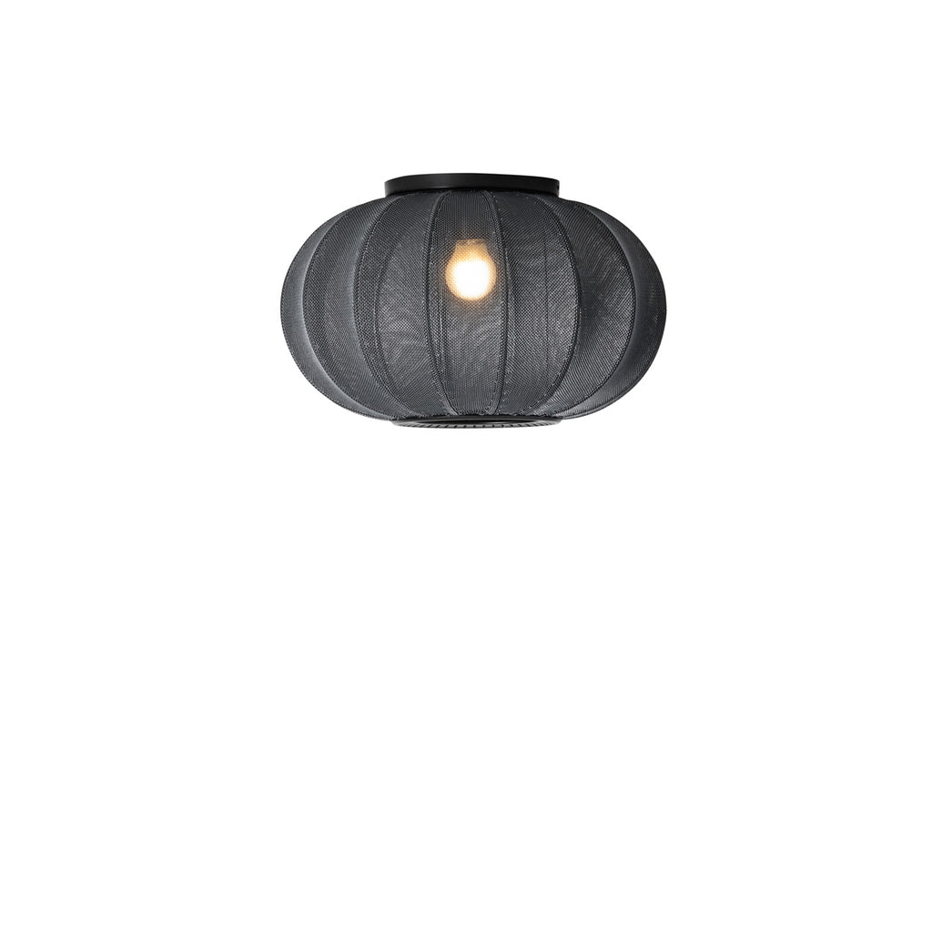 Knit-Wit 45 Oval Ceiling/Wall, Black