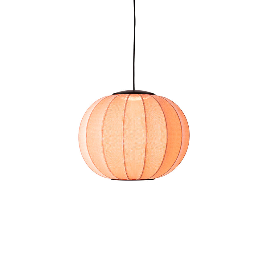 Knit-Wit 45 Round Pendant LED, Coral