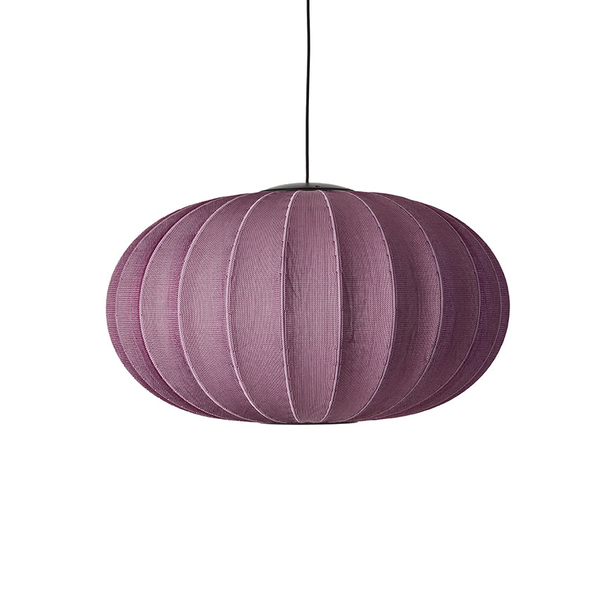 Knit-Wit 76 Oval Pendant LED, Burgundy