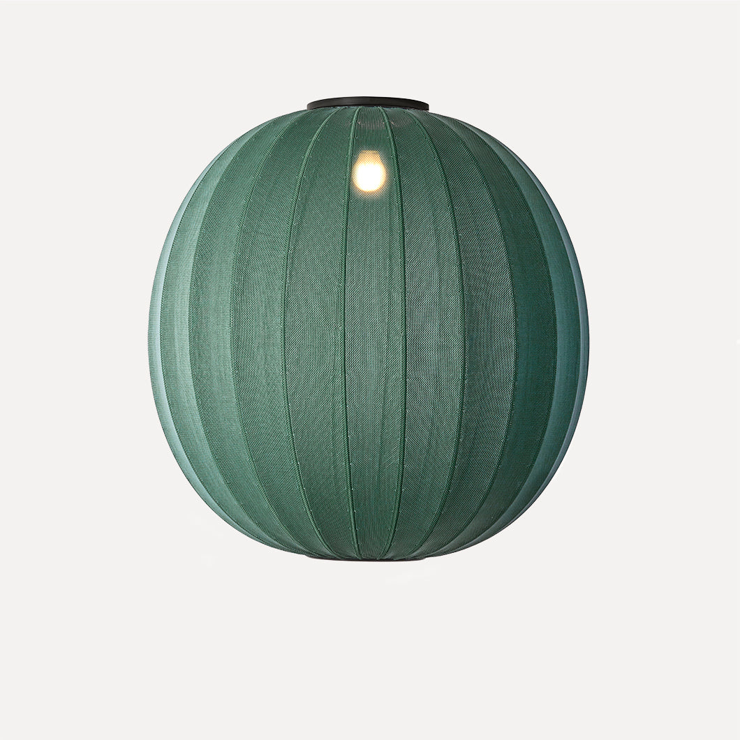 Knit-Wit 75 Round Ceiling, Tweed Green