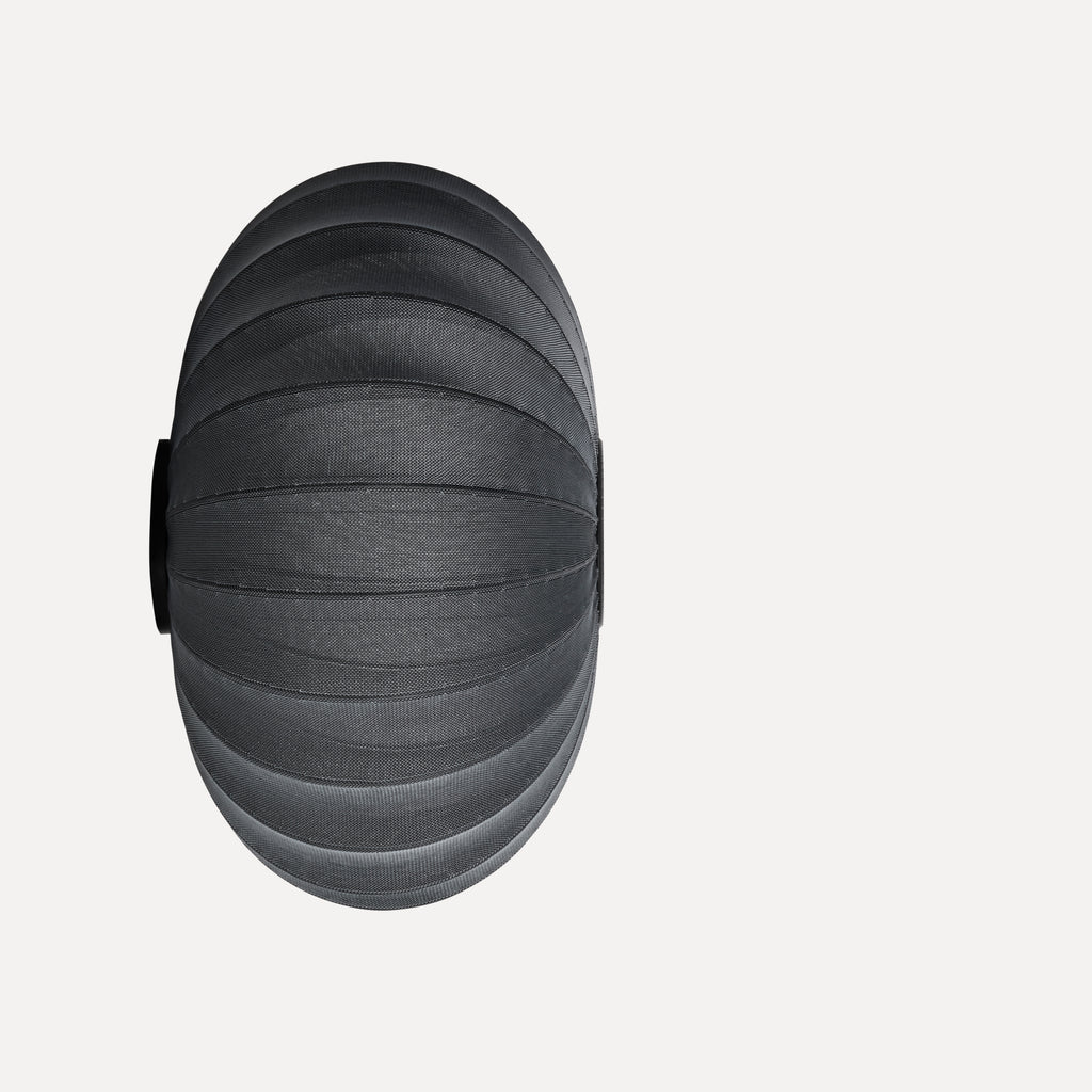 Knit-Wit 76 Oval Ceiling/Wall, Black
