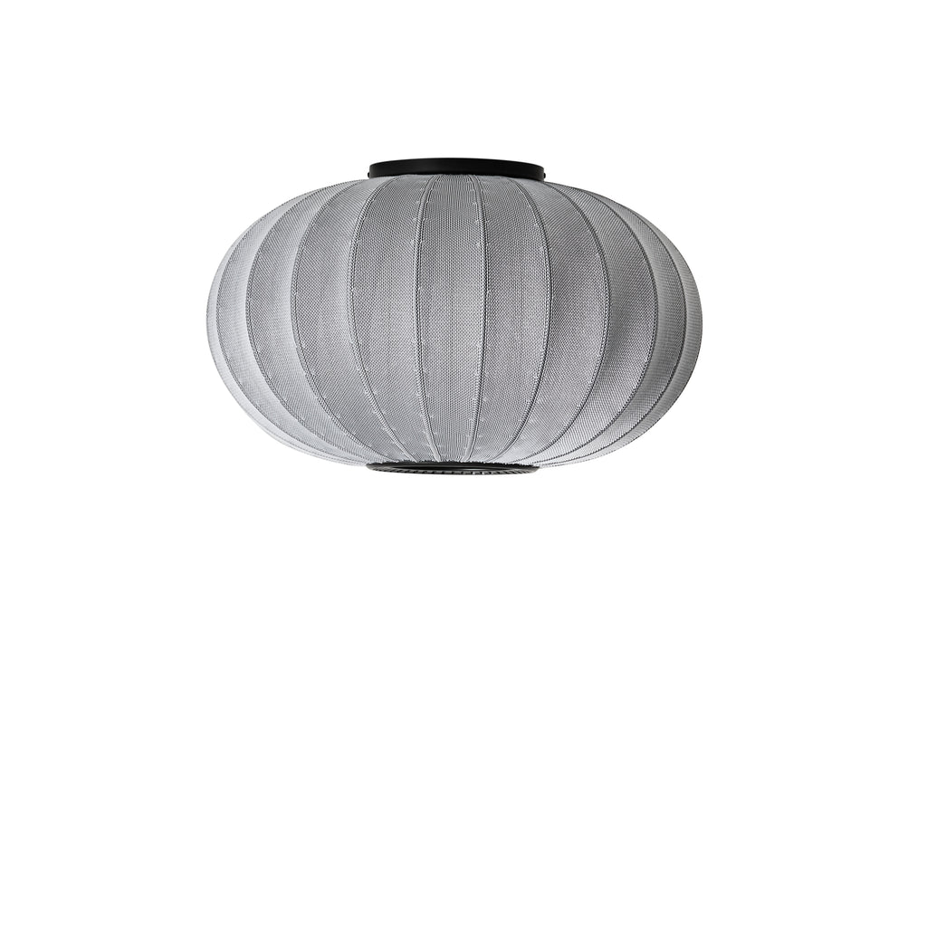 Knit-Wit 57 Oval Ceiling/Wall, Silver