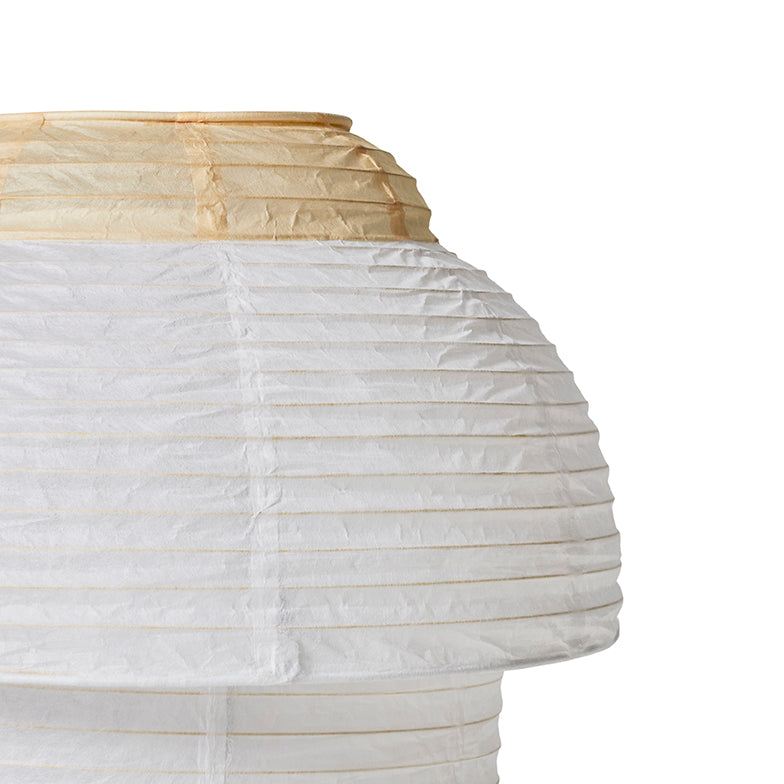 Papier Ø30 Double Table , Soft Yellow