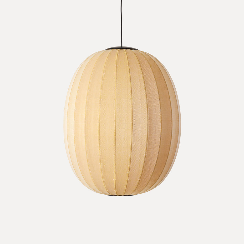 Knit-Wit 65 High Oval Pendant LED, Sunrise