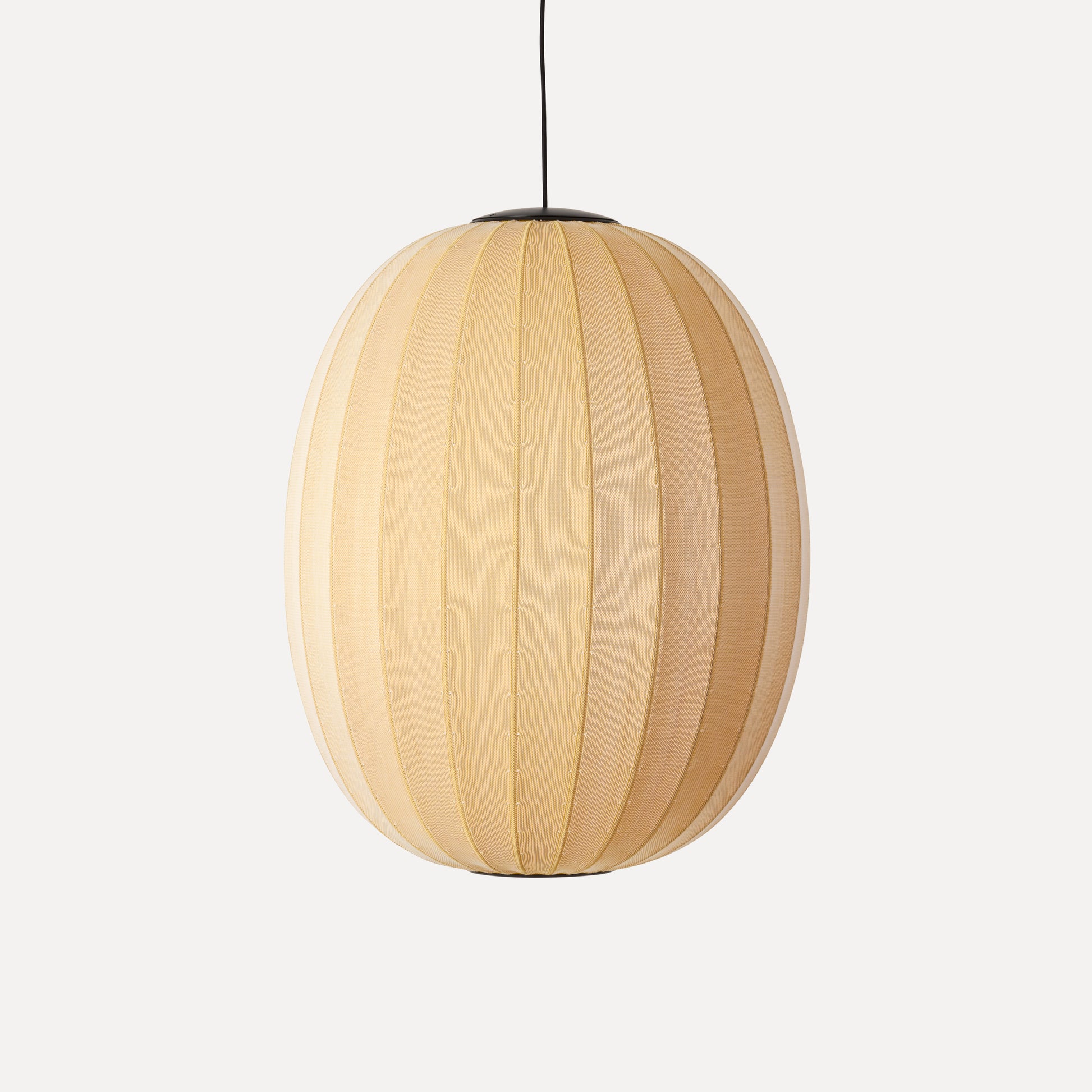 Knit-Wit 65 High Oval Pendant LED, Sunrise