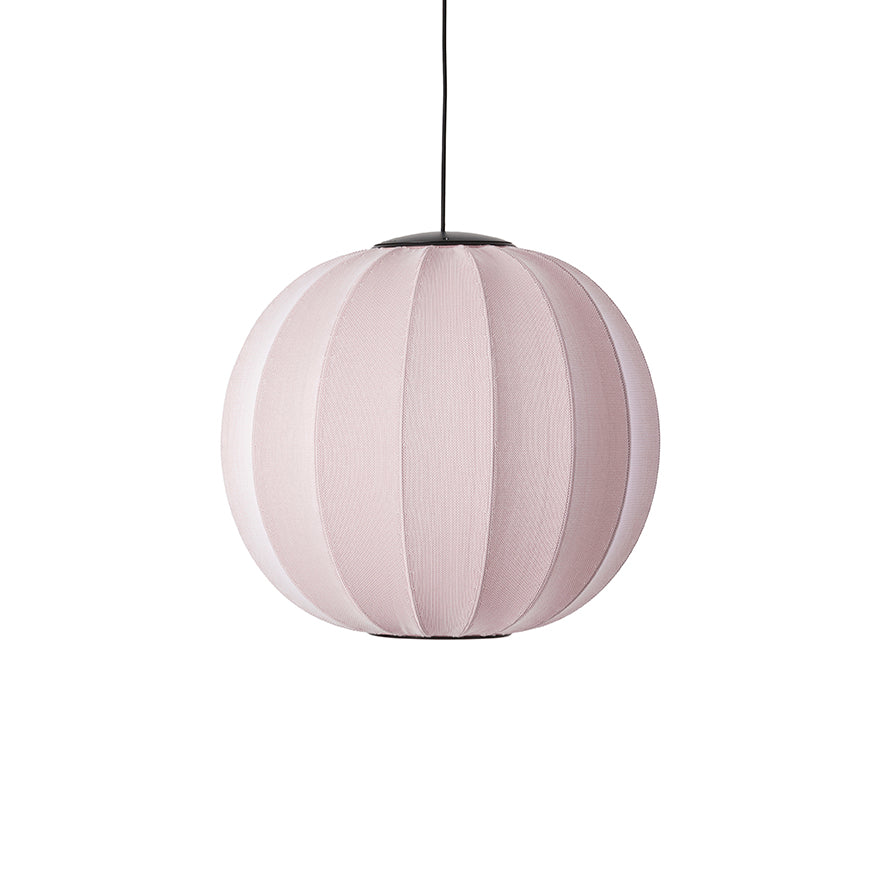 Knit-Wit 60 Round Pendant LED, Light Pink