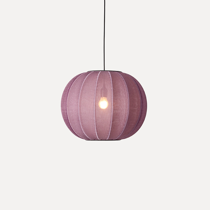 Knit-Wit 45 Round Pendant, Burgundy