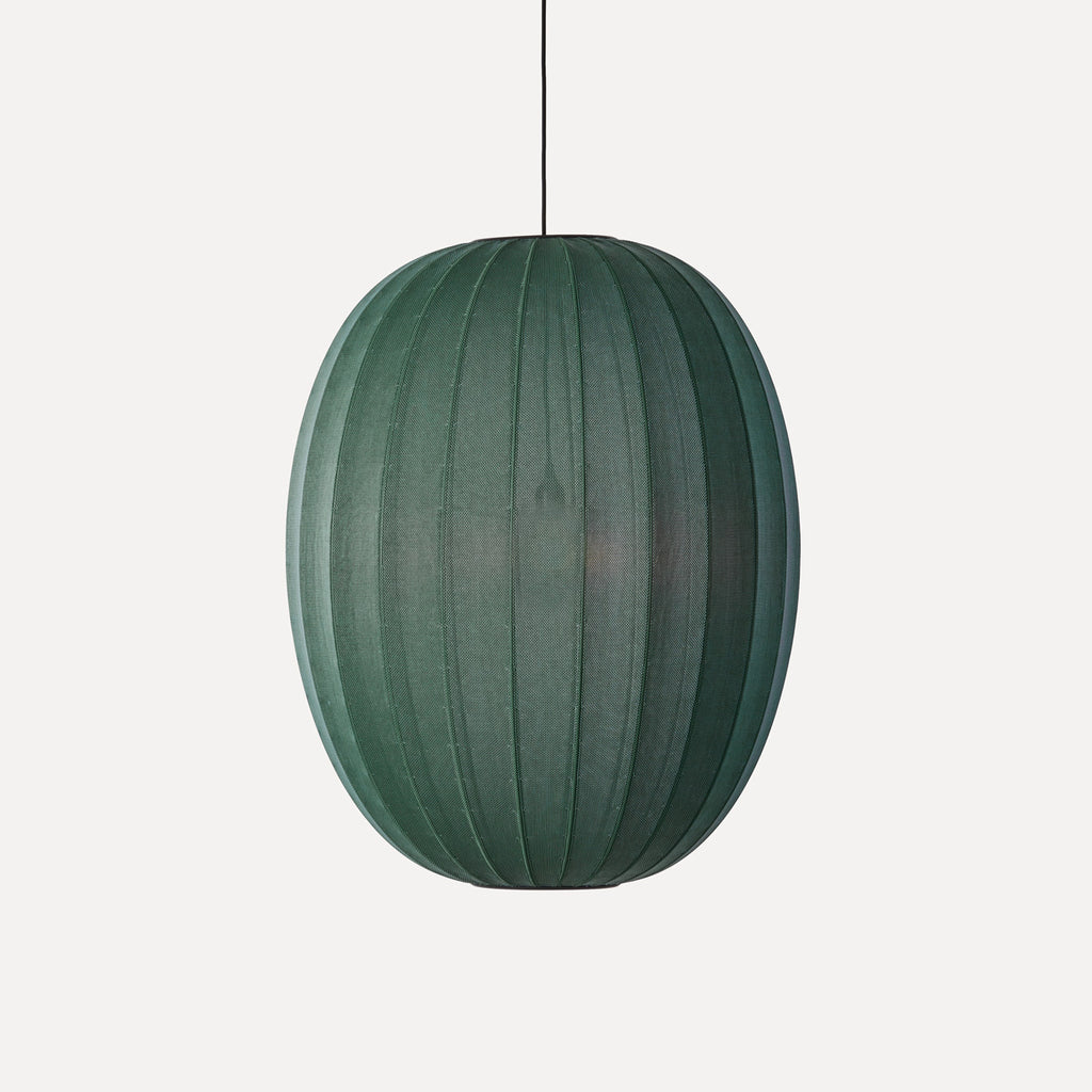 Knit-Wit 65 High Oval Ceiling, Tweed Green