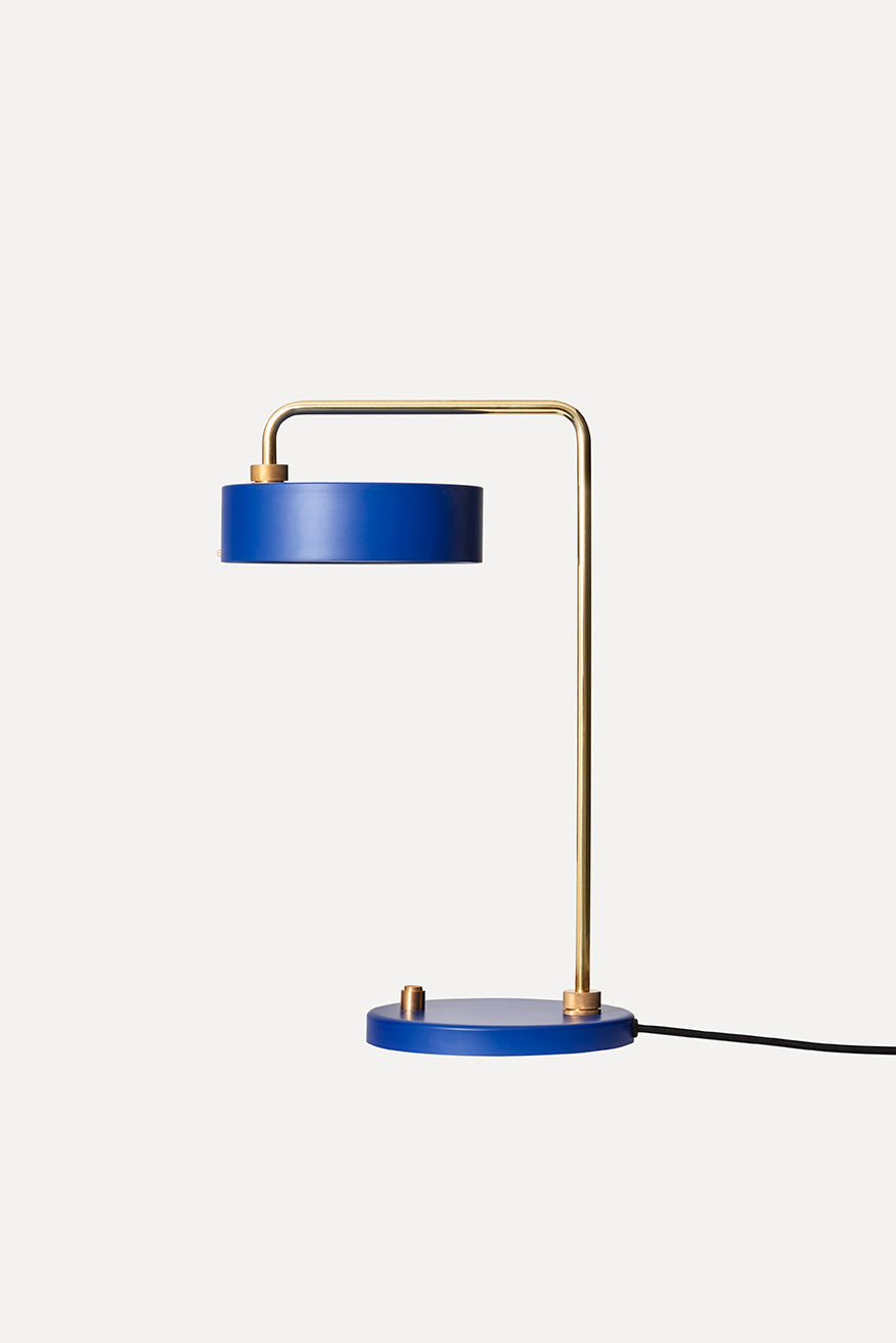 Petite Machine Table Lamp, Royal Blue