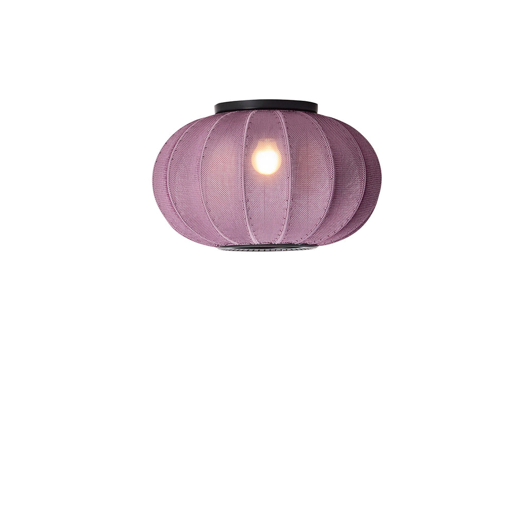 Knit-Wit 45 Oval Ceiling/Wall, Burgundy