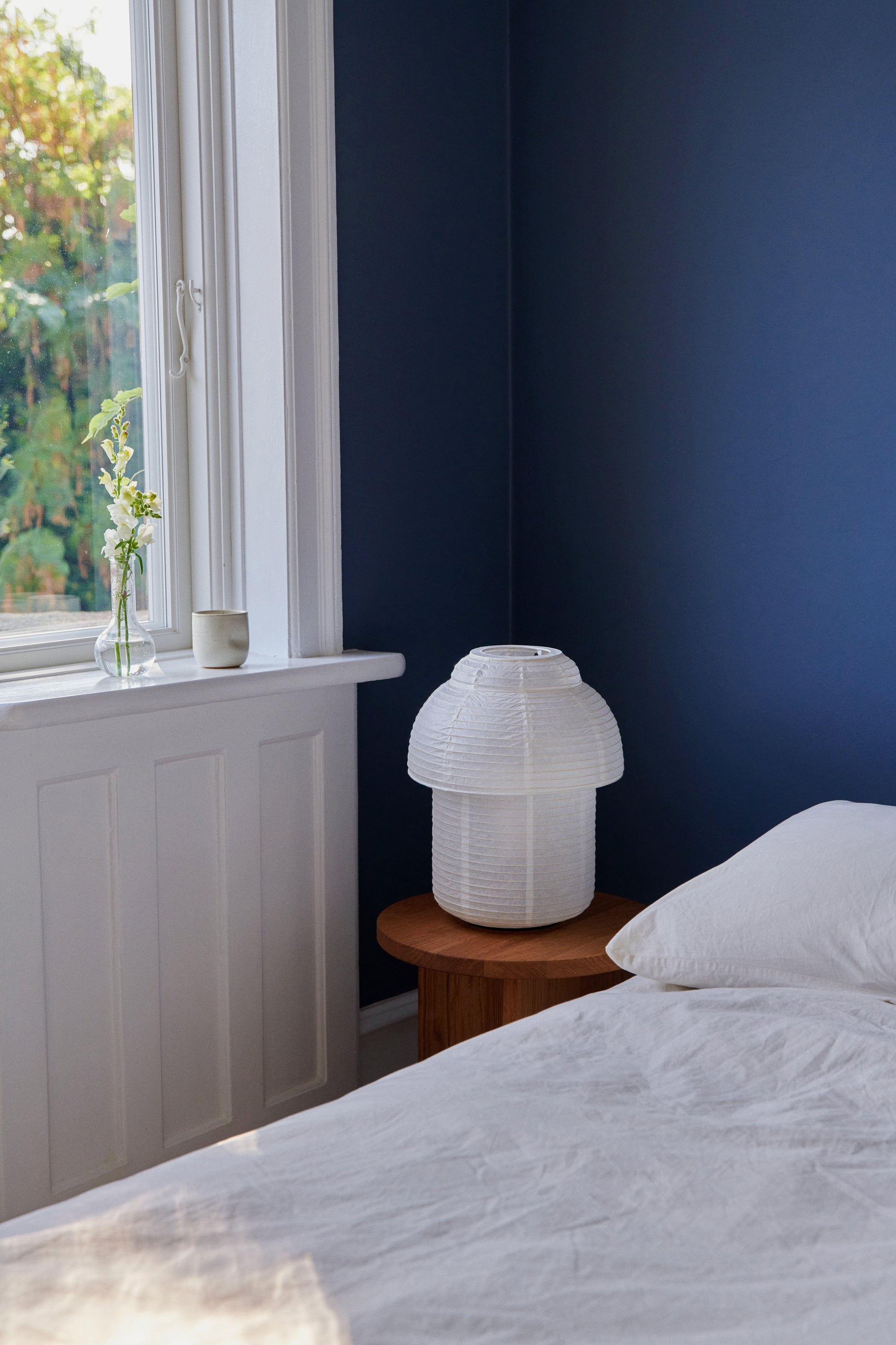 Papier Ø30 Double Table , White