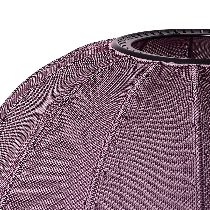 Knit-Wit 65 High Oval Pendant, Burgundy