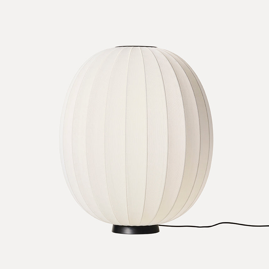 Knit-Wit 65 High Oval Floor Level, Pearl White