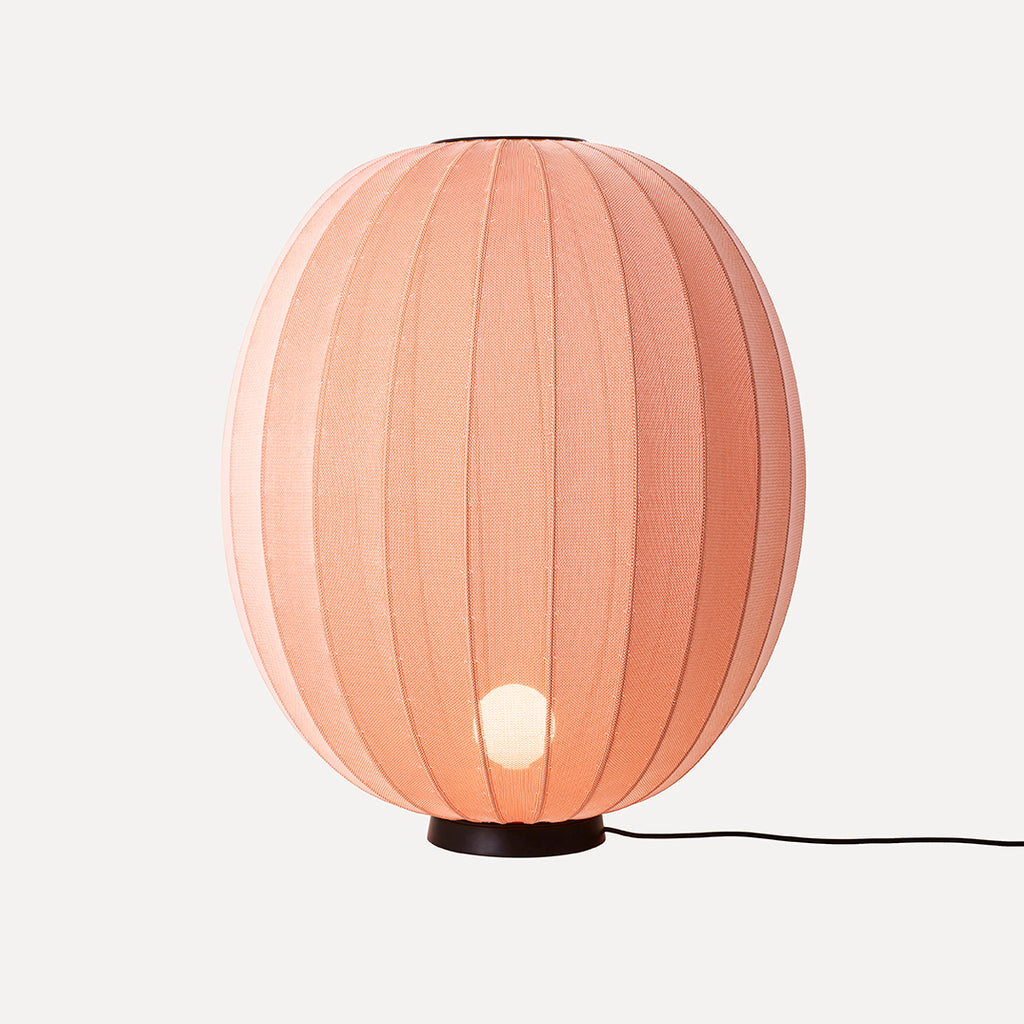 Knit-Wit 65 High Oval Floor Level, Coral