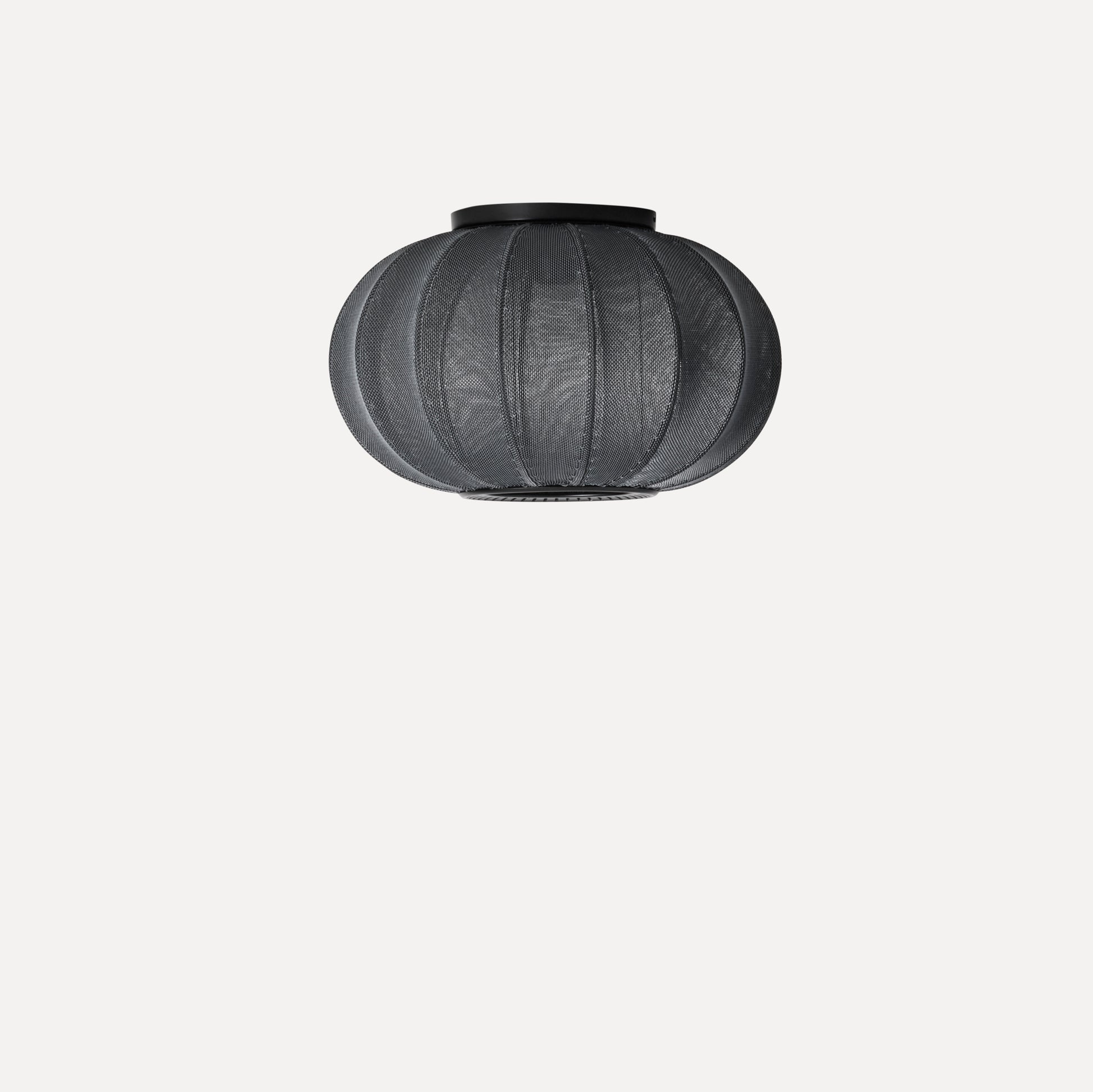 Knit-Wit 45 Oval Ceiling/Wall, Black