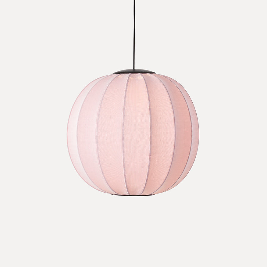 Knit-Wit 60 Round Pendant LED, Light Pink