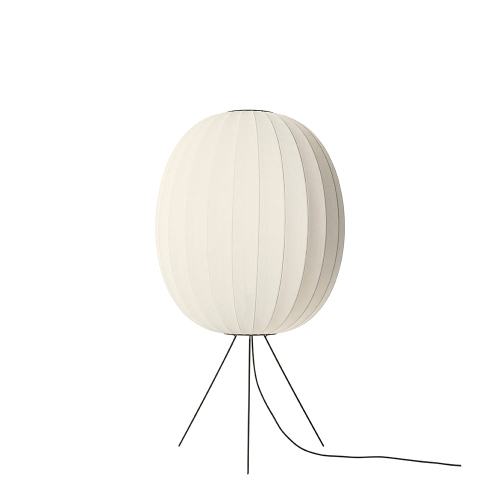 Knit-Wit 65 High Oval Floor Medium, Pearl White