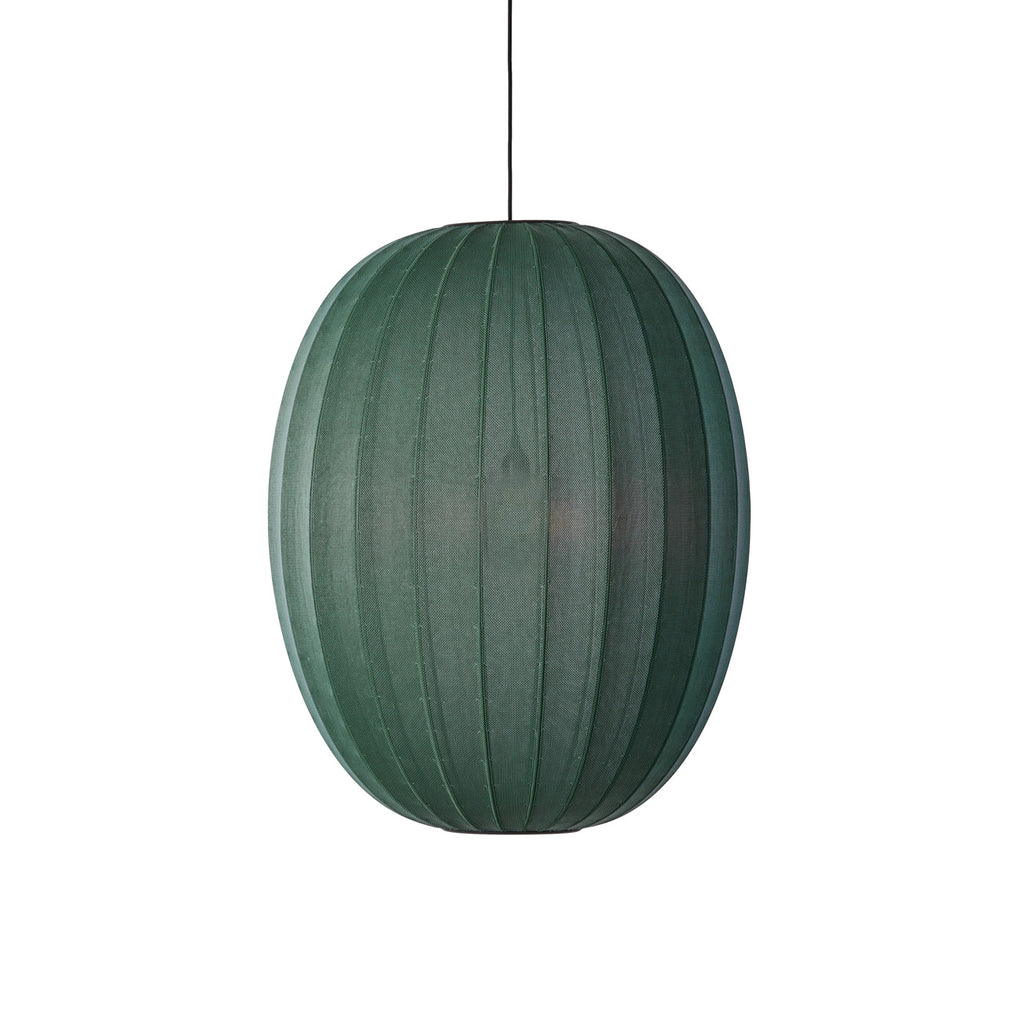 Knit-Wit 65 High Oval Ceiling, Tweed Green