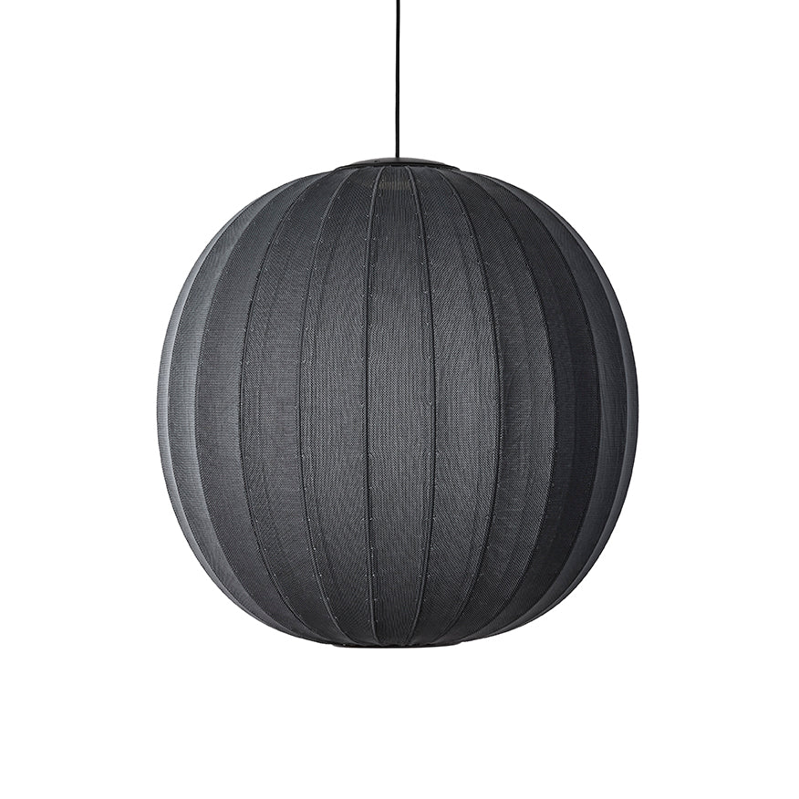 Knit-Wit 75 Round Pendant LED, Black
