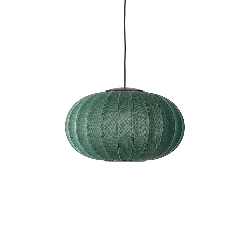 Knit-Wit 57 Oval Pendant LED, Tweed Green
