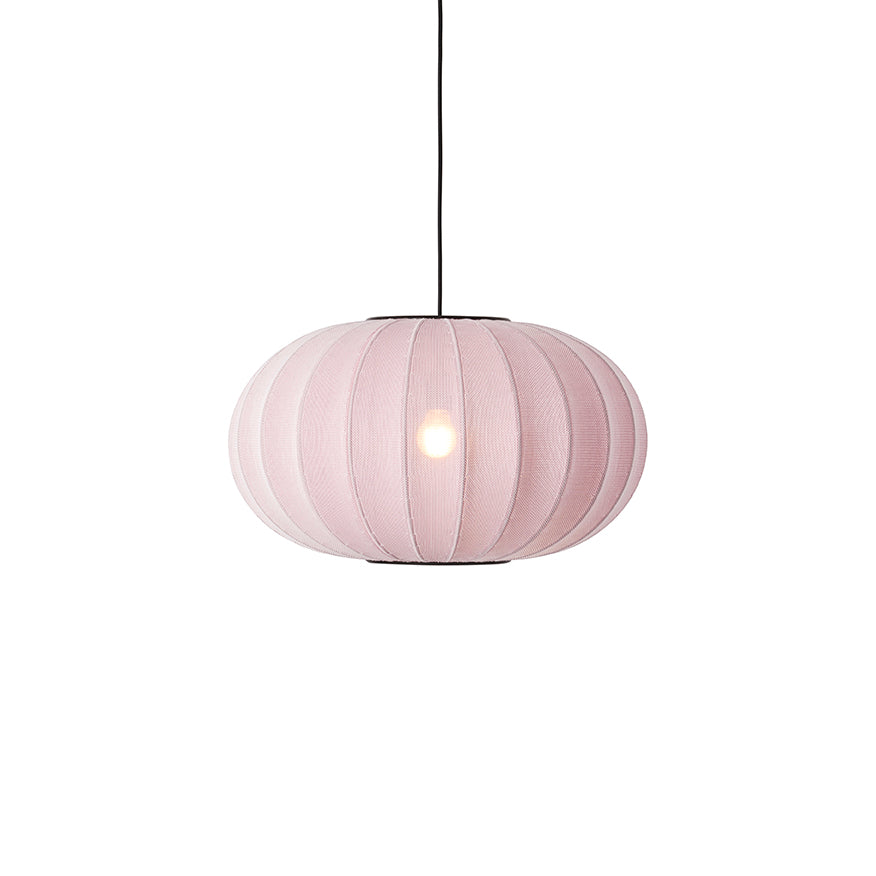 Knit-Wit 57 Oval Pendant, Light Pink