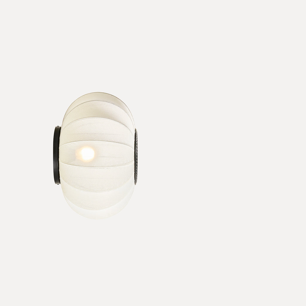 Knit-Wit 45 Oval Ceiling/Wall, Pearl White