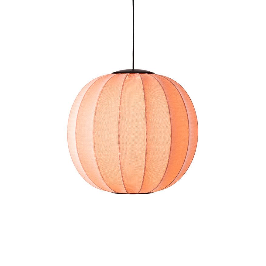 Knit-Wit 60 Round Pendant LED, Coral
