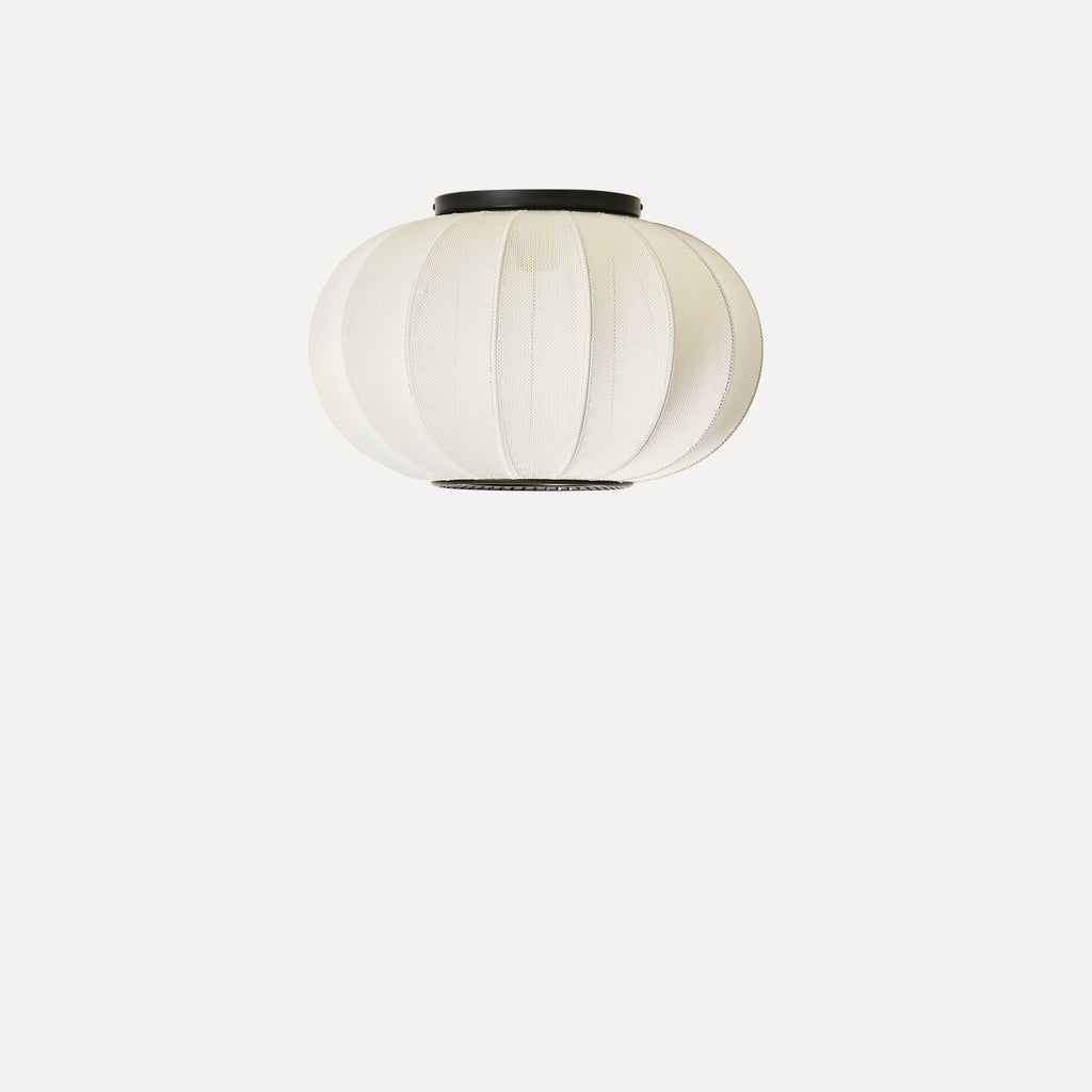 Knit-Wit 45 Oval Ceiling/Wall, Pearl White
