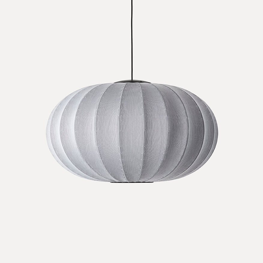 Knit-Wit 76 Oval Pendant LED, Silver