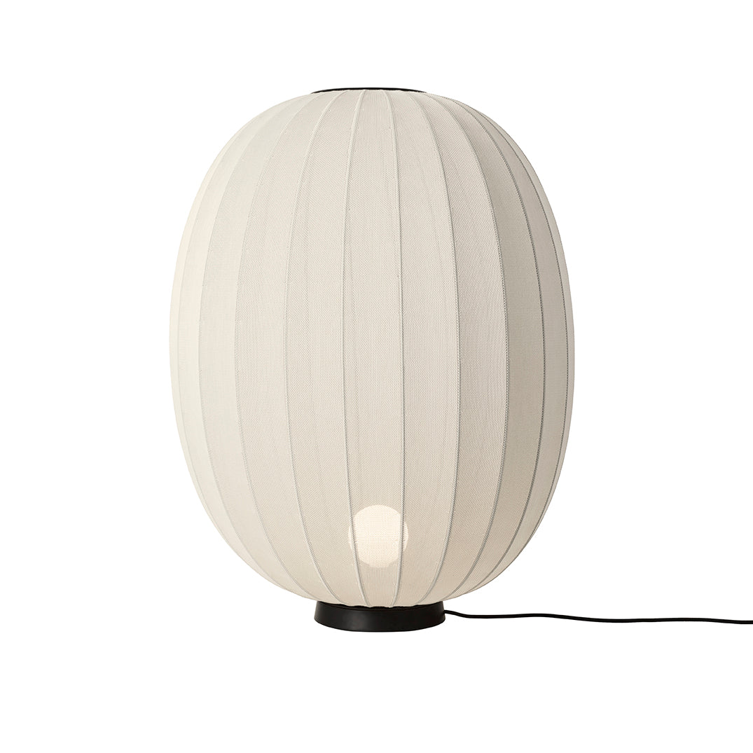 Knit-Wit 65 High Oval Floor Level, Pearl White