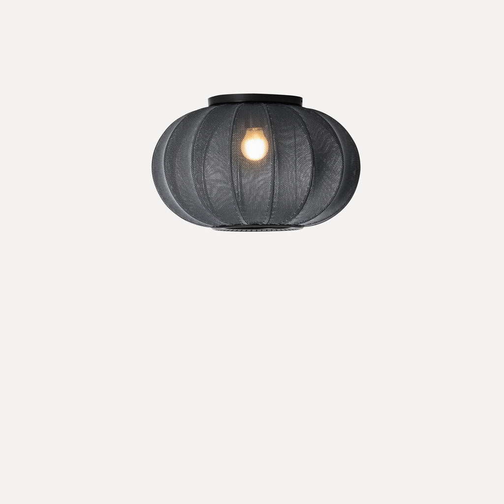 Knit-Wit 45 Oval Ceiling/Wall, Black