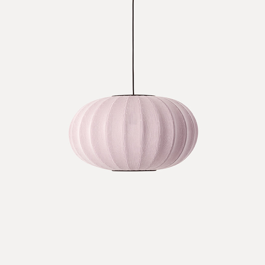 Knit-Wit 57 Oval Pendant, Light Pink