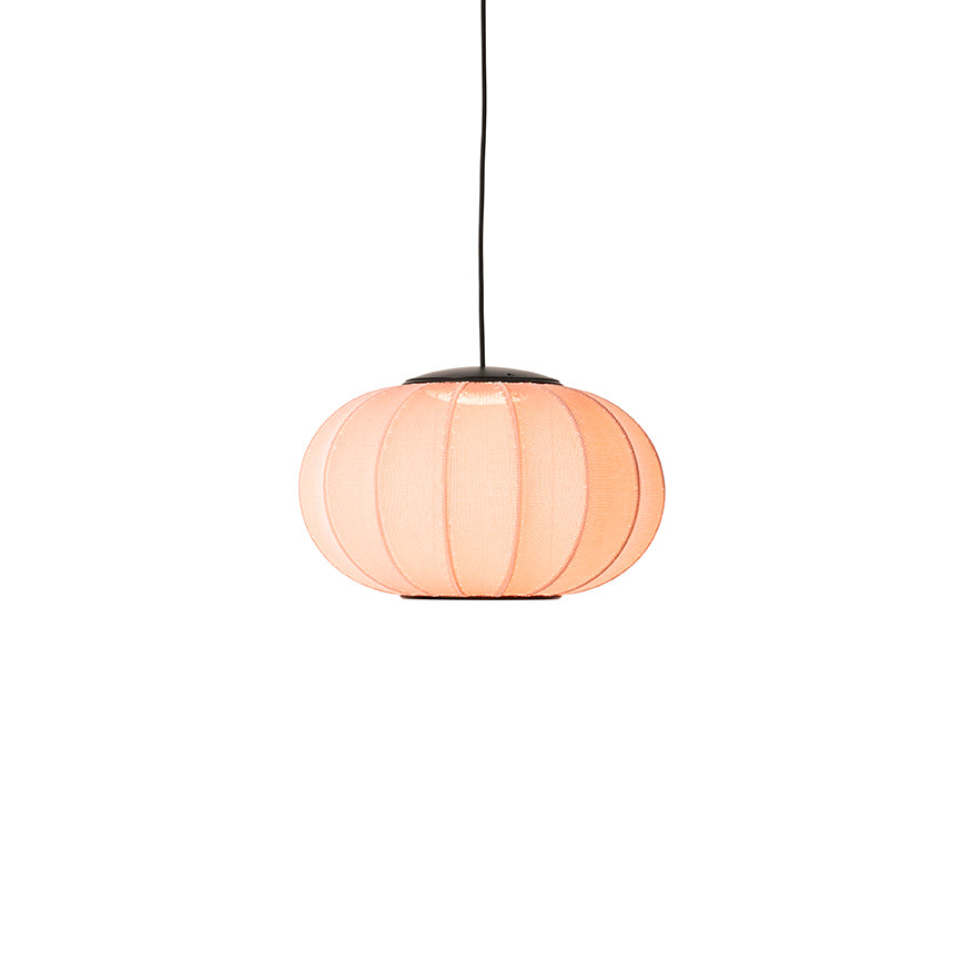 Knit-Wit 45 Oval Pendant LED, Coral
