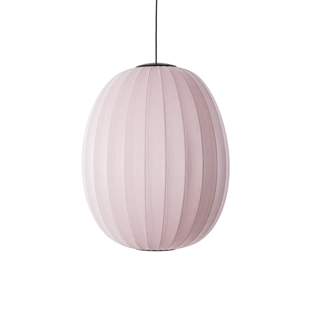 Knit-Wit 65 High Oval Pendant LED, Light Pink