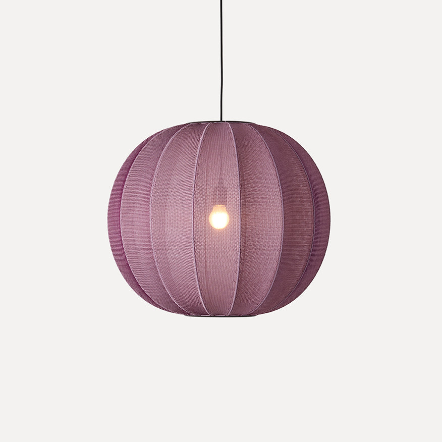 Knit-Wit 60 Round Pendant, Burgundy