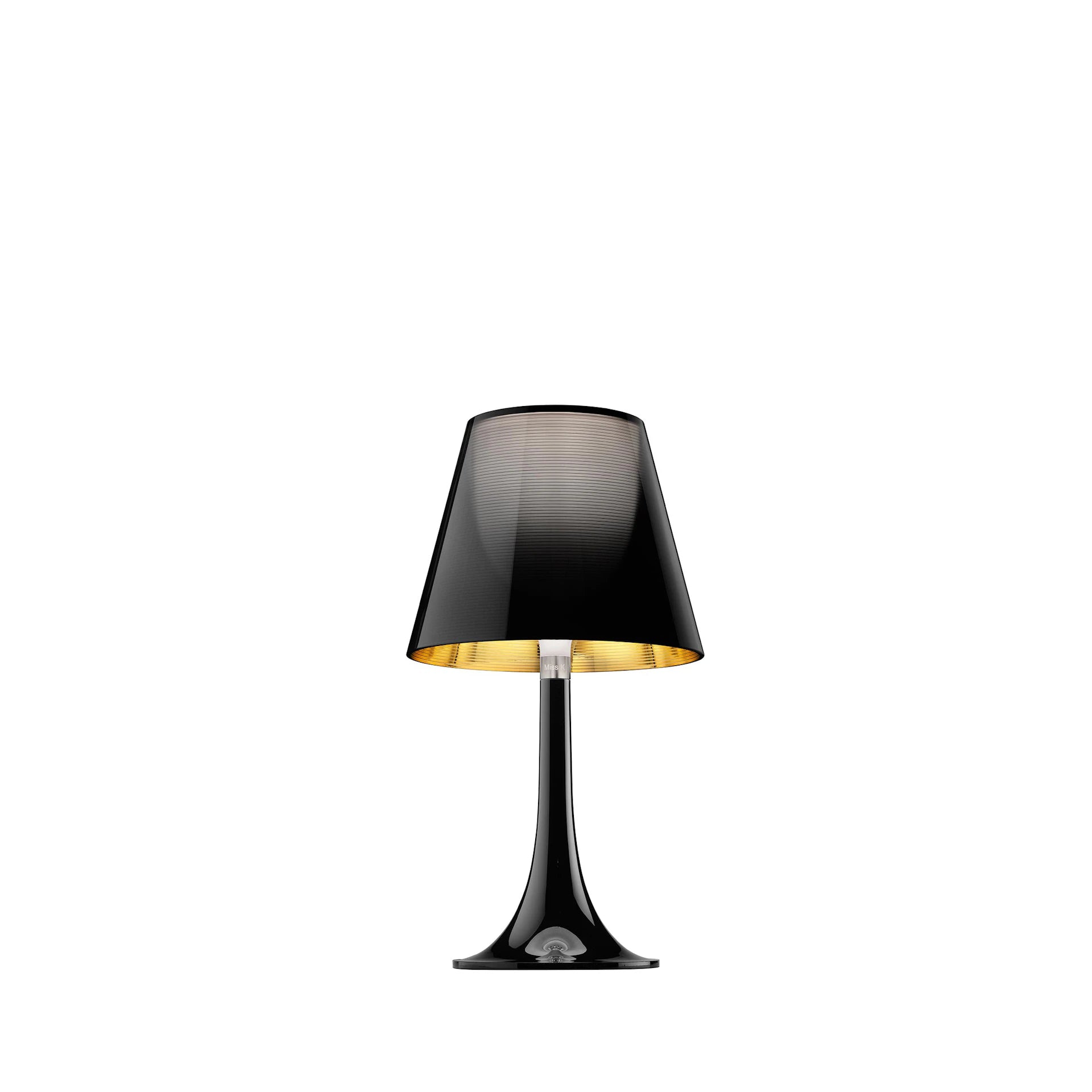 Miss K sort bordlampe