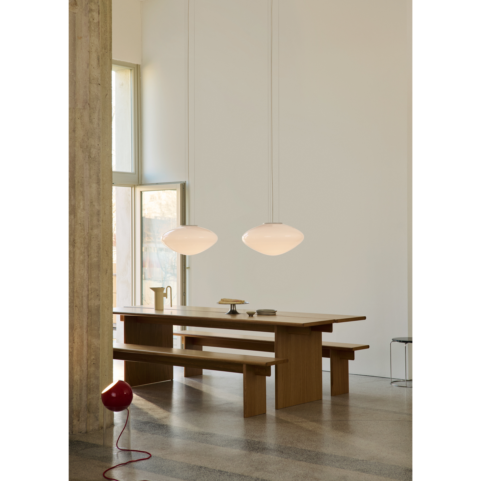 Mist AP20 Ø56 glas pendel