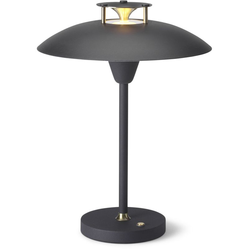 stepp 1-2-3 sort transportabel bordlampe